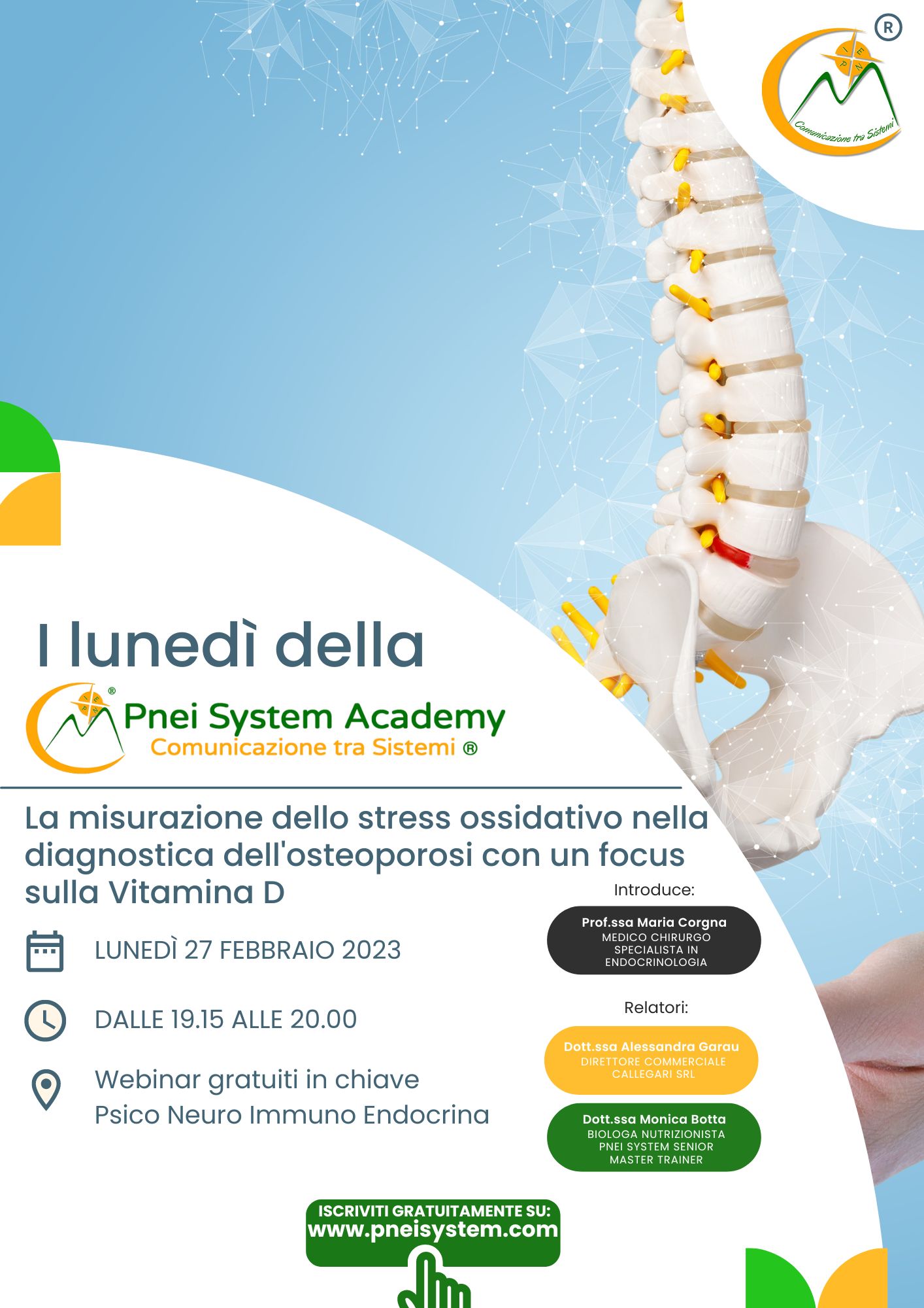 Osteoporosi - I lunedì della Pneisystem Academy