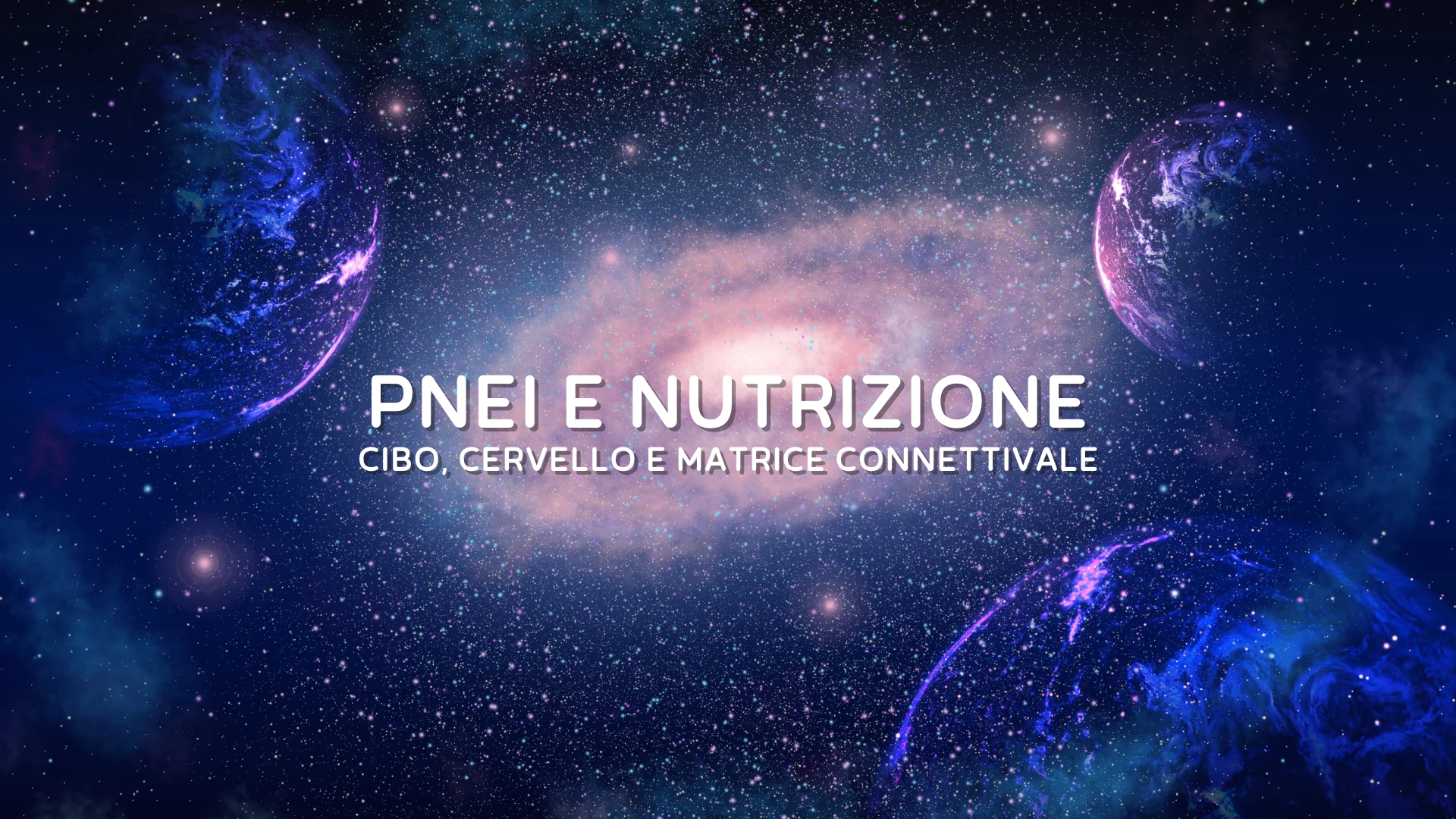 pnei e nutrizione Master in Pnei