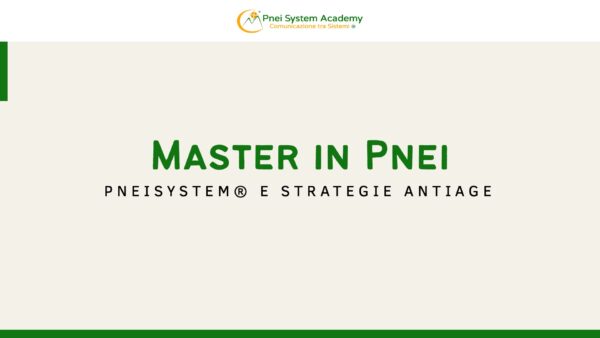 Master in Pnei e Strategie Antiage